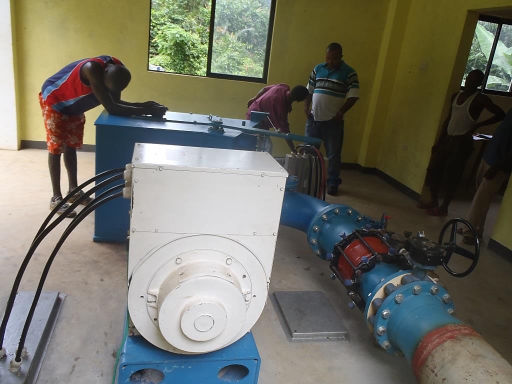 Turgo hydro turbine generator
